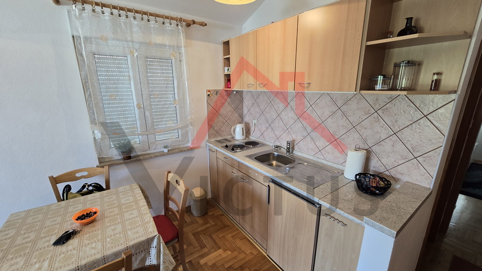 CRIKVENICA - 1 bedroom + bathroom, apartment with sea view, 34 m2