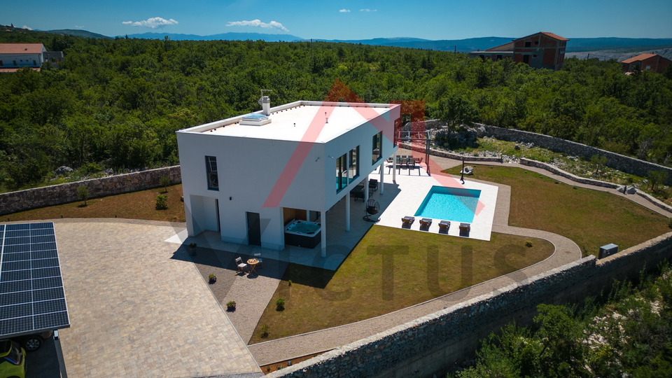 ŠMRIKA - Villa with pool and sea view, newly built