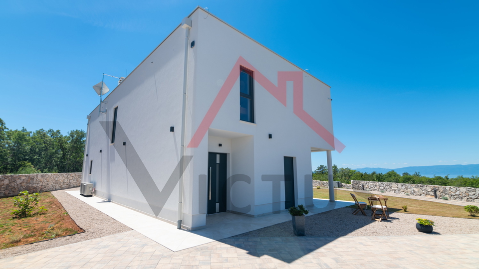 ŠMRIKA - Villa with pool and sea view, newly built