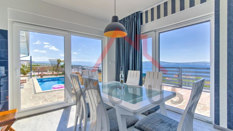 SELCE - Ku&cacute;a s bazenom i panoramskim pogledom na more