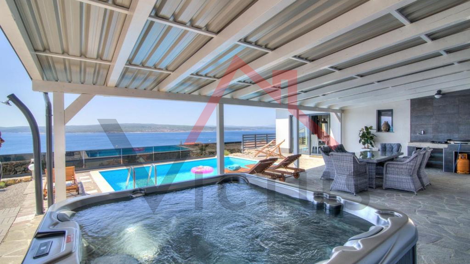 SELCE - Ku&cacute;a s bazenom i panoramskim pogledom na more