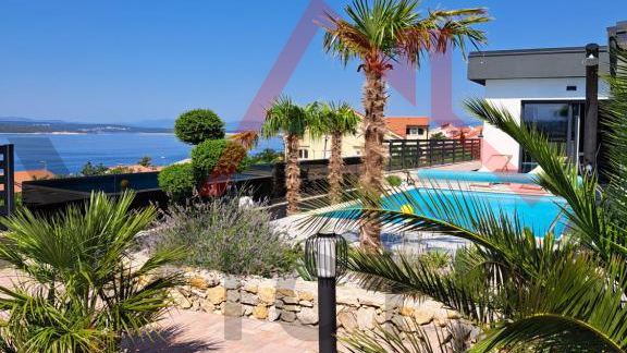 SELCE - Ku&cacute;a s bazenom i panoramskim pogledom na more