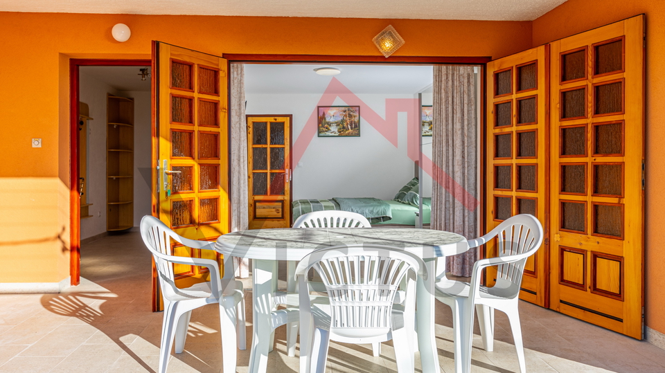 CRIKVENICA - Two houses with a swimming pool and an olive grove