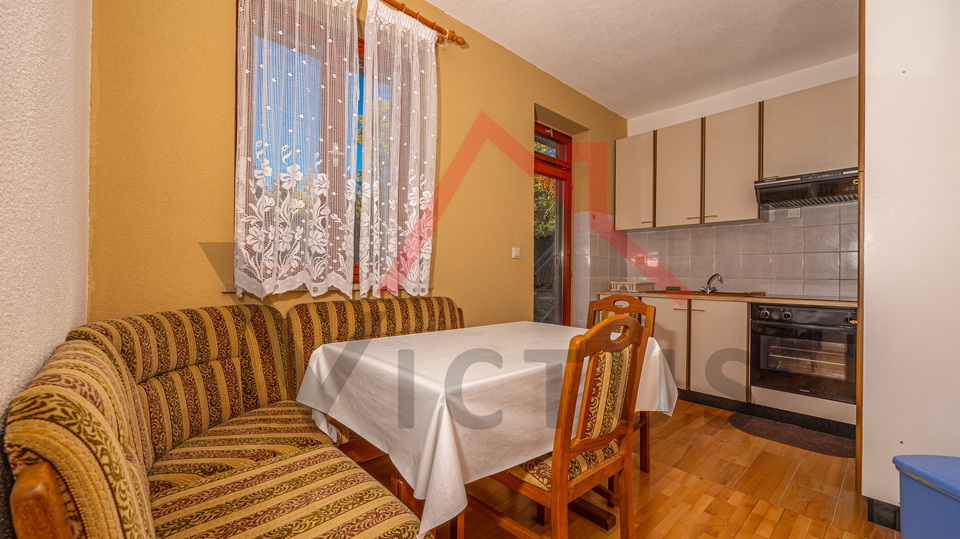 CRIKVENICA - Two houses with a swimming pool and an olive grove
