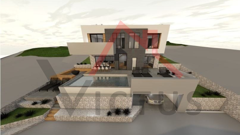 CRIKVENICA - Građevinsko zemljište s projektom,  784 m2