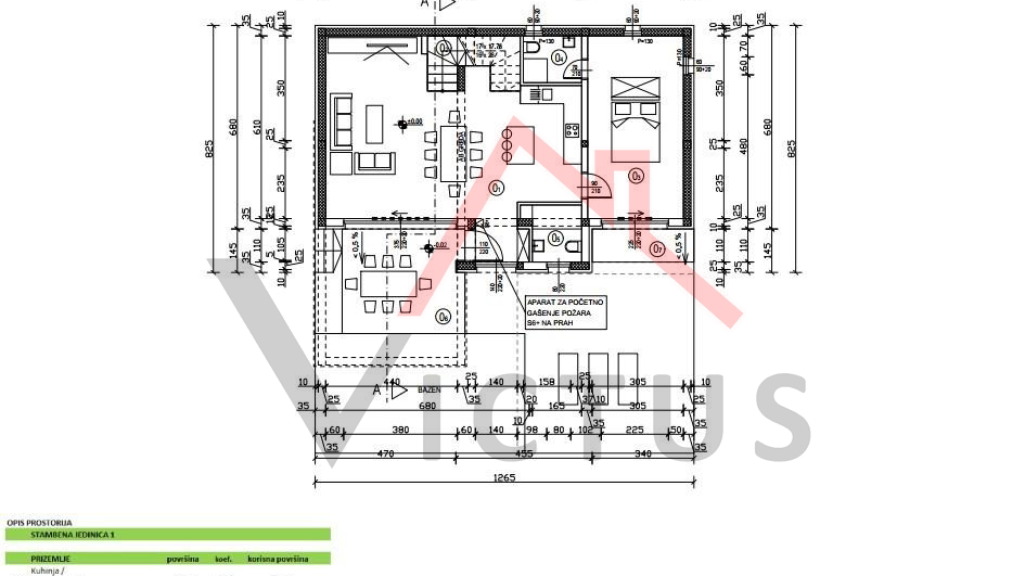 CRIKVENICA - Građevinsko zemljište s projektom,  784 m2