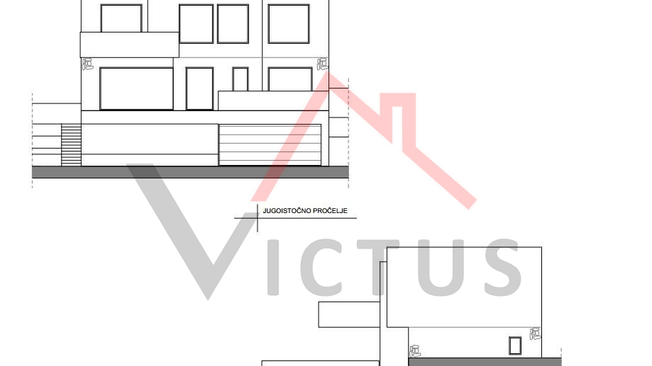 CRIKVENICA - Građevinsko zemljište s projektom,  784 m2