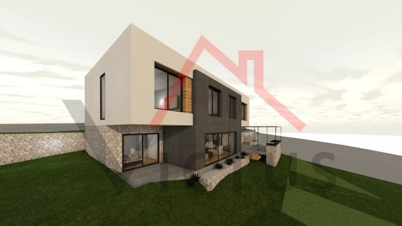 CRIKVENICA - Građevinsko zemljište s projektom, 572 m2