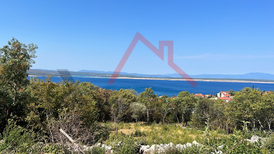 CRIKVENICA - Građevinsko zemljište s projektom, 627 m2