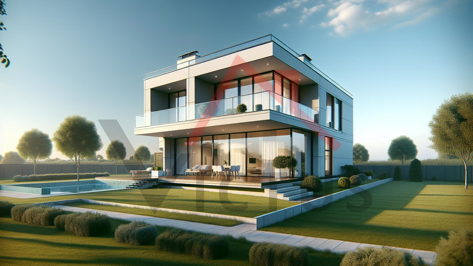 CRIKVENICA - Gra&dstrok;evinsko zemlji&scaron;te s zapo&ccaron;etom gradnjom