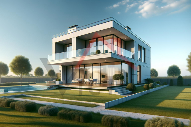 CRIKVENICA - Građevinsko zemljište s započetom gradnjom