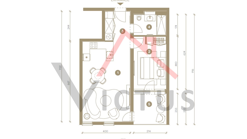 NOVI VINODOLSKI - Luksuzni stanovi u ekskluzivnom naselju uz more