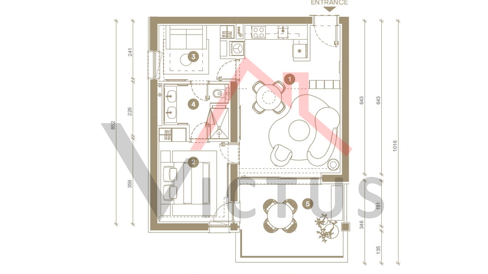 NOVI VINODOLSKI - Luxury apartments in an exclusive seaside settlement