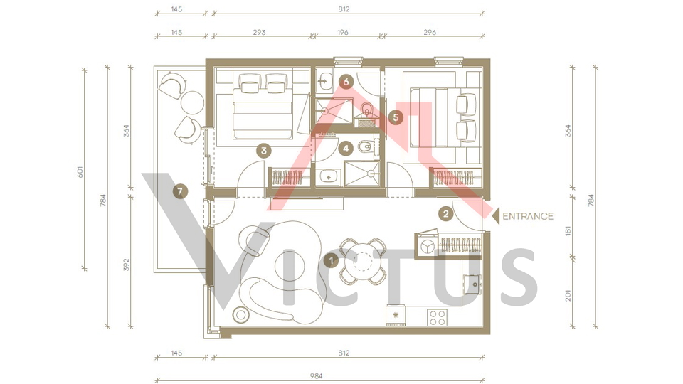 NOVI VINODOLSKI &ndash; Luxuri&ouml;se Wohnungen in einer exklusiven Wohnanlage am Meer