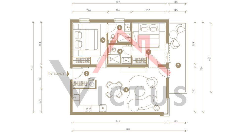 NOVI VINODOLSKI - Luksuzni stanovi u ekskluzivnom naselju uz more