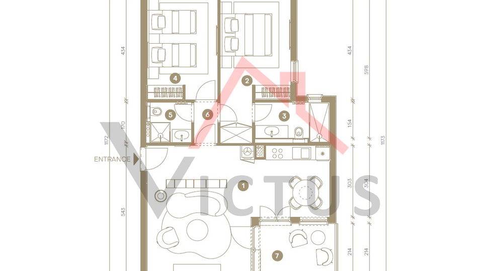 NOVI VINODOLSKI &ndash; Luxuri&ouml;se Wohnungen in einer exklusiven Wohnanlage am Meer