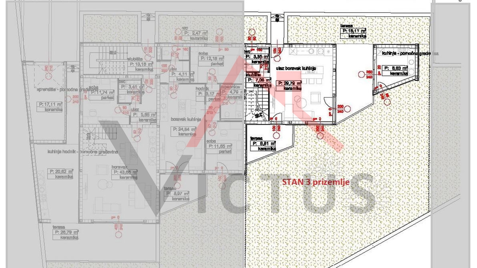 POVILE - Dvoetažni stan u novogradnji, 78 m2