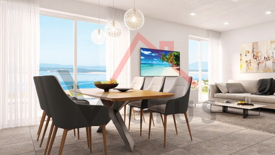 CRIKVENICA - Exklusive Wohnung mit Pool