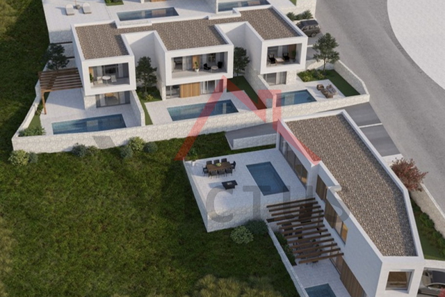 CRIKVENICA - Ekskluzivna dvojna kuća s bazenom