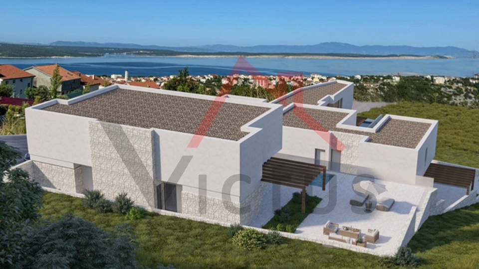 CRIKVENICA - Esclusiva casa bifamiliare con piscina