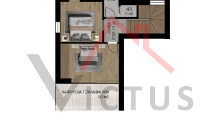 CRIKVENICA - Ekskluzivna dvojna kuća s bazenom