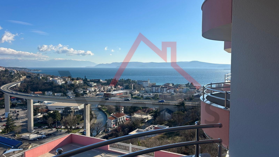 CRIKVENICA - 1S+DB, Wohnung mit offenem Blick auf das Meer, 61 m2