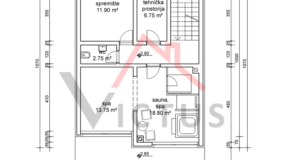 RAVNA GORA - Baugrundstück mit Projekt, 431 m2