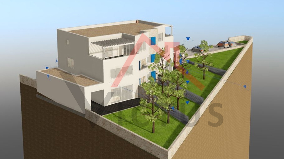 POVILE - 2 bedroom + living room, apartment in new construction, 63 m2