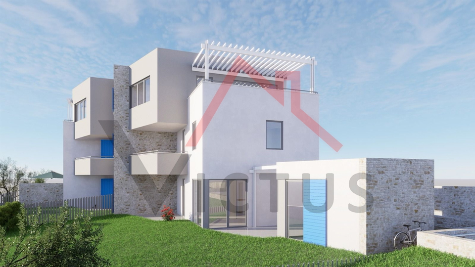 POVILE - 2 bedroom + living room, apartment in new construction, 63 m2