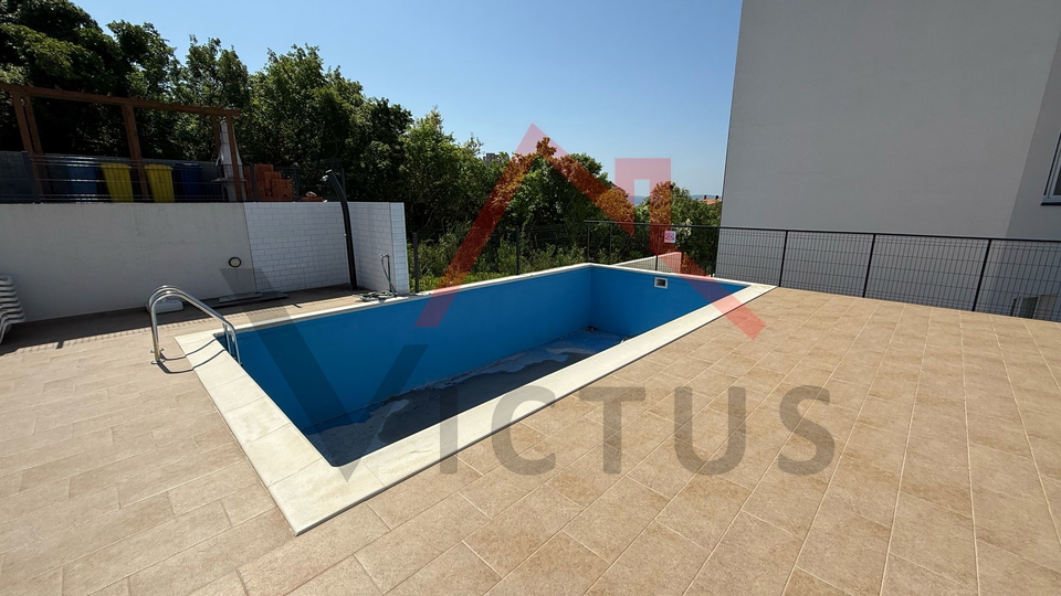 CRIKVENICA - 4 apartments in a new building in a row