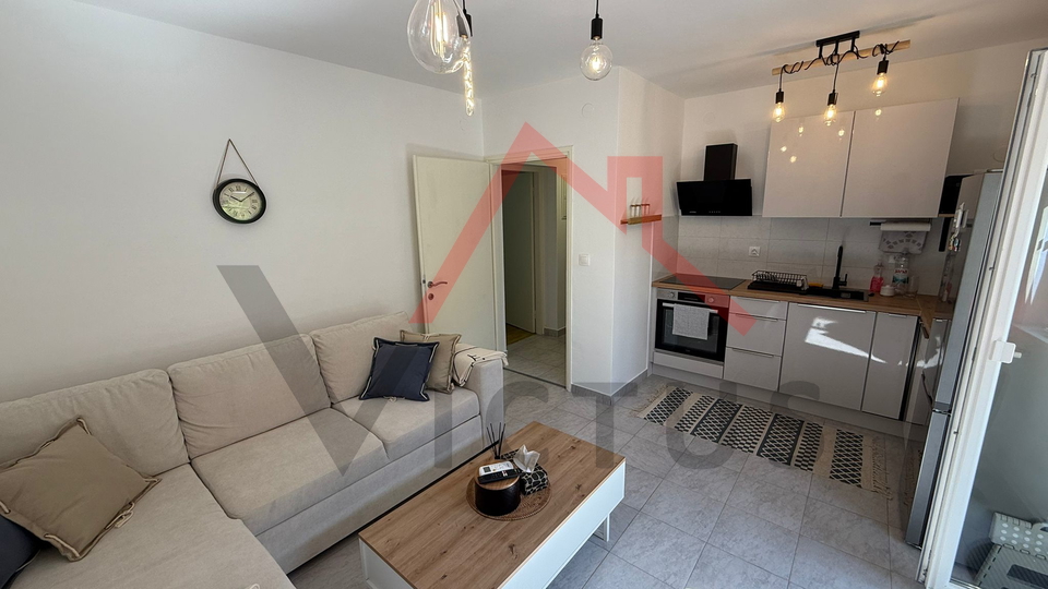 CRIKVENICA - 2S+DB, appartamento con terrazza, 53 m2
