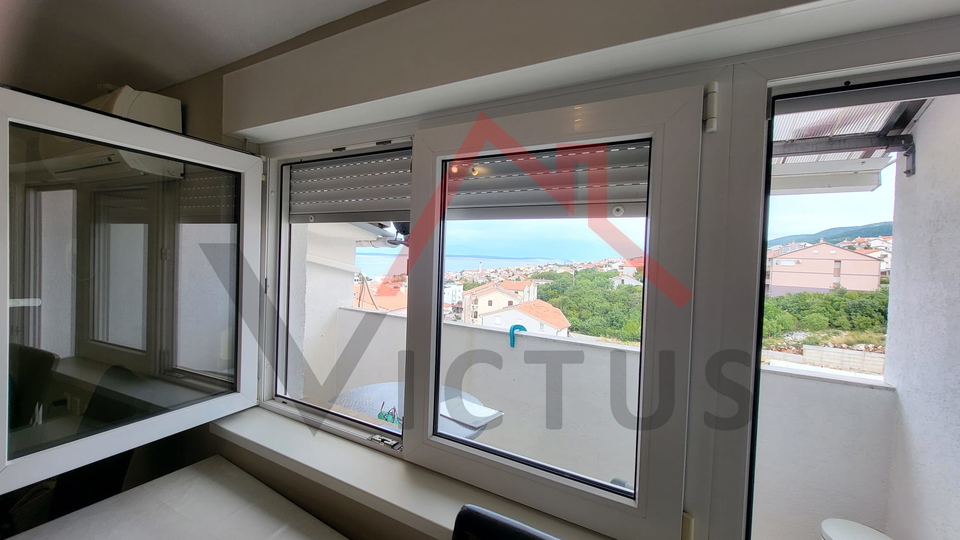 CRIKVENICA - Stan s lođom, 34 m2
