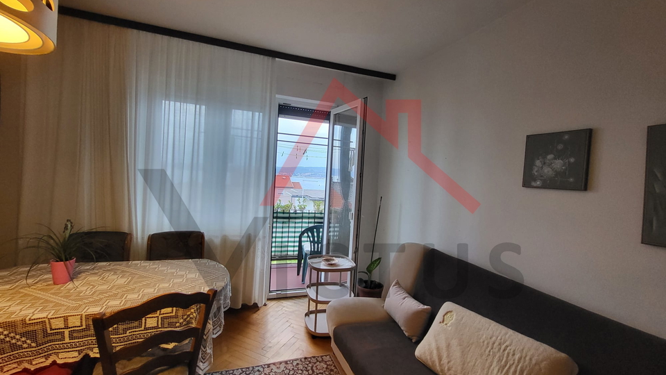 CRIKVENICA - 2 camere + soggiorno con angolo cottura, appartamento vicino al centro, 70 m2
