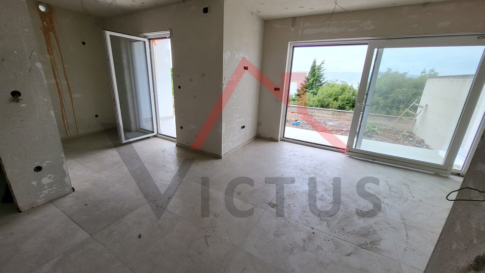 SMOKVICA KRMPOTSKA - Erdgeschosswohnung mit Pool in einem Neubau, 57 m2