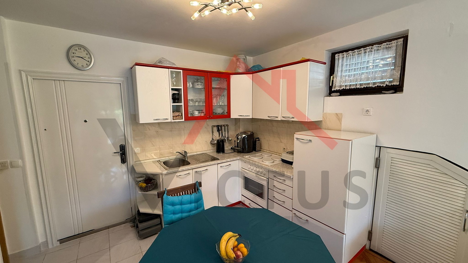 JADRANOVO - 1-Zimmer-Wohnung mit Essbereich, Erdgeschosswohnung, 40 m²