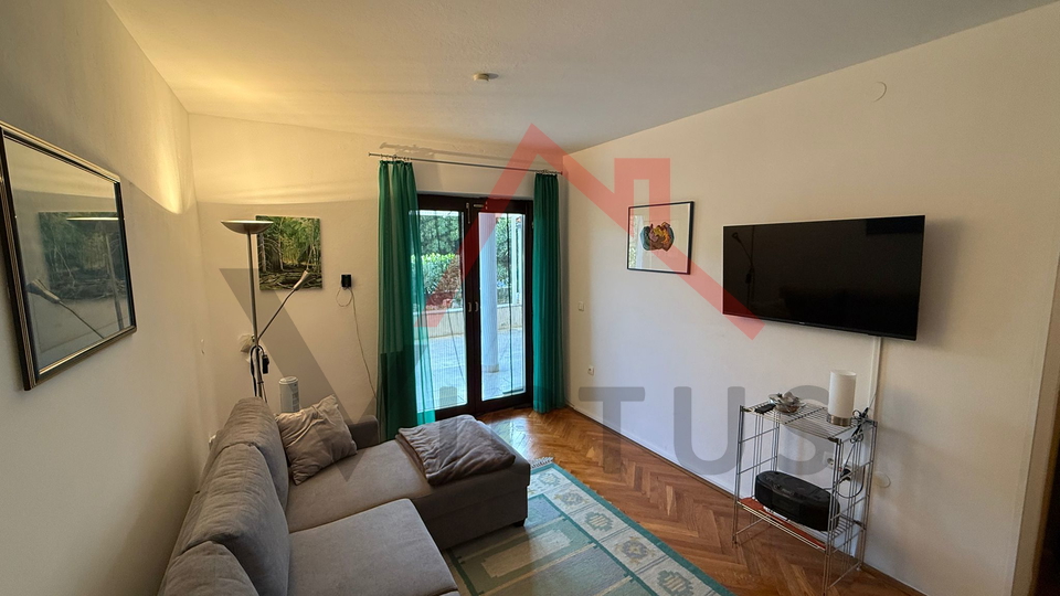JADRANOVO - 1-Zimmer-Wohnung mit Essbereich, Erdgeschosswohnung, 40 m²