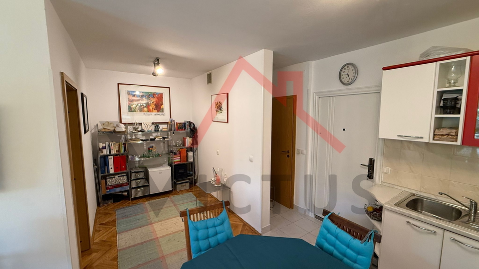 JADRANOVO - 1-Zimmer-Wohnung mit Essbereich, Erdgeschosswohnung, 40 m²