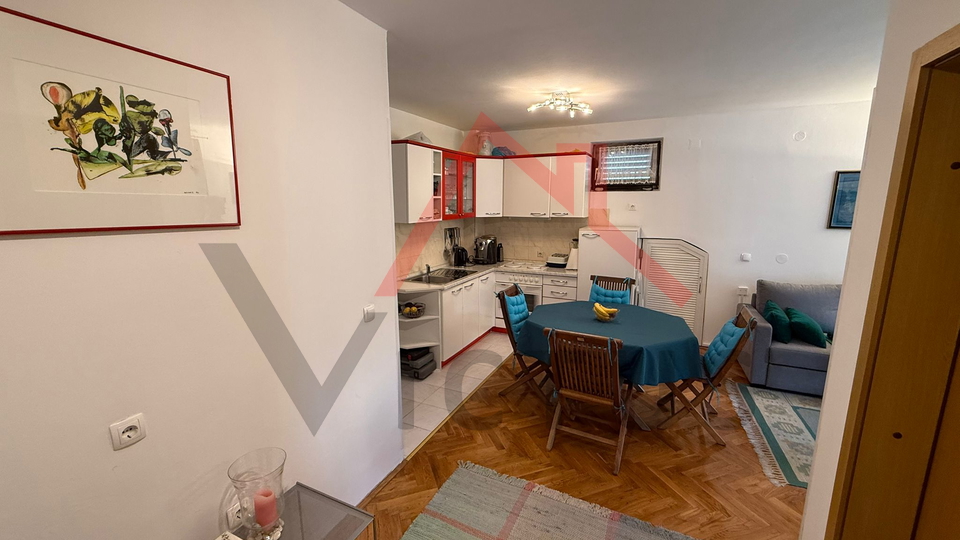 JADRANOVO - 1-Zimmer-Wohnung mit Essbereich, Erdgeschosswohnung, 40 m²