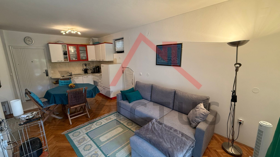 JADRANOVO - 1-Zimmer-Wohnung mit Essbereich, Erdgeschosswohnung, 40 m²