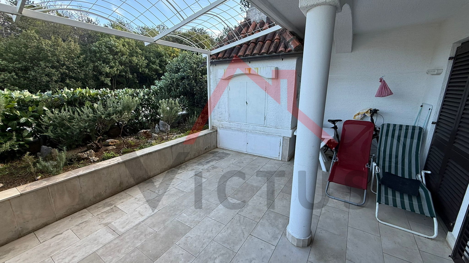 JADRANOVO - 1-Zimmer-Wohnung mit Essbereich, Erdgeschosswohnung, 40 m²