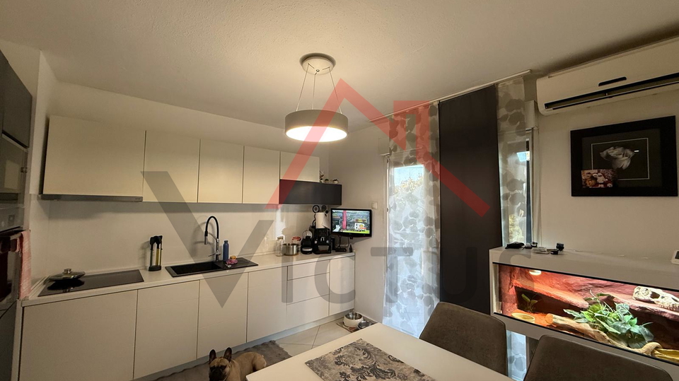 KRALJEVICA - 1-bedroom apartment with dining room, second floor, 51 m2