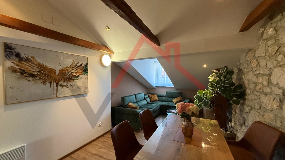 CRIKVENICA - 1-Zimmer-Wohnung mit Wohnzimmer&comma; Wohnung nur 150 m vom Meer entfernt