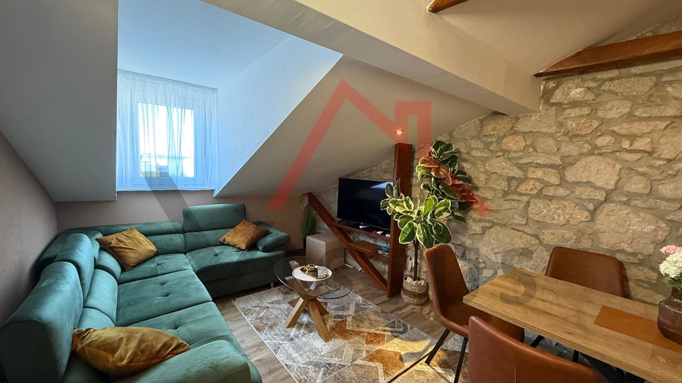 CRIKVENICA - 1-Zimmer-Wohnung mit Wohnzimmer&comma; Wohnung nur 150 m vom Meer entfernt