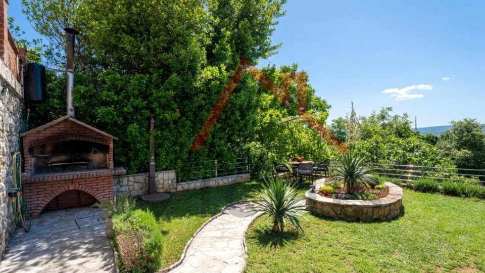 CRIKVENICA &ndash; Steinhaus mit Panoramablick auf das Meer