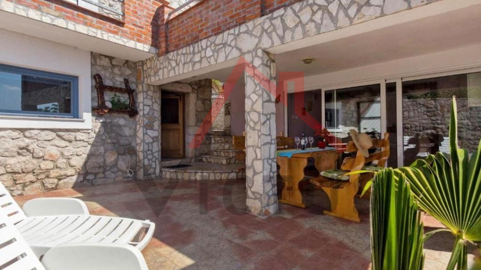 CRIKVENICA &ndash; Steinhaus mit Panoramablick auf das Meer