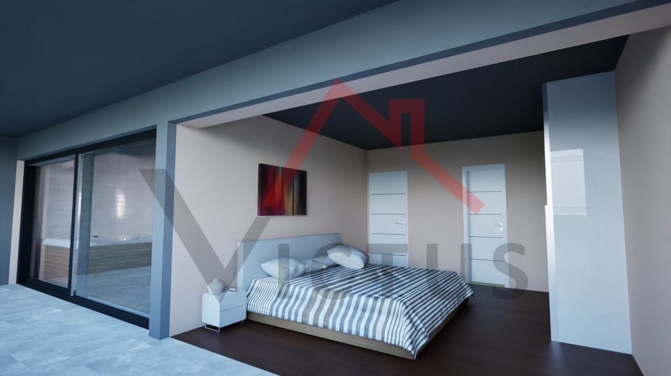 JADRANOVO - Gra&dstrok;evinsko zemlji&scaron;te&comma; 200 metara od mora&comma; 703 m2