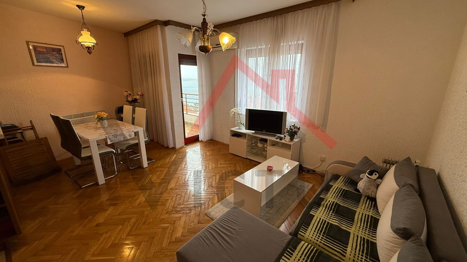 CRIKVENICA - 1S&plus;DB&comma; stan s pogledom na more&comma; 50 m2