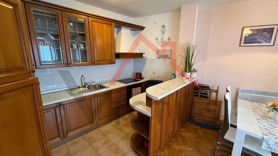 CRIKVENICA - 1S&plus;DB&comma; stan s pogledom na more&comma; 50 m2