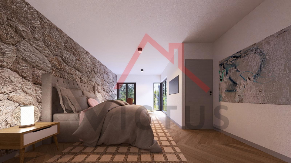 DRAMALJ - 3S&plus;DB&comma; stan udaljen 200 metara od mora&comma; 130 m2