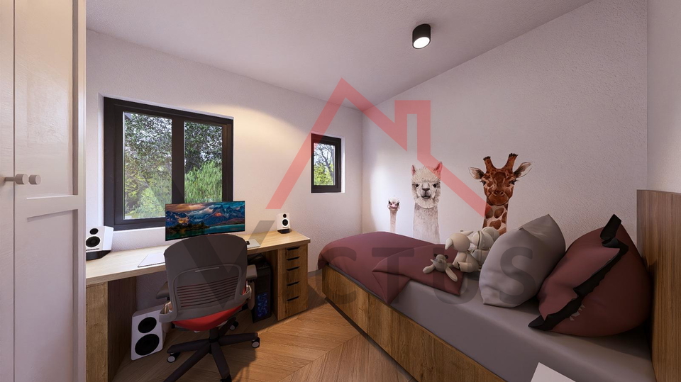 DRAMALJ - 3S&plus;DB&comma; stan udaljen 200 metara od mora&comma; 130 m2